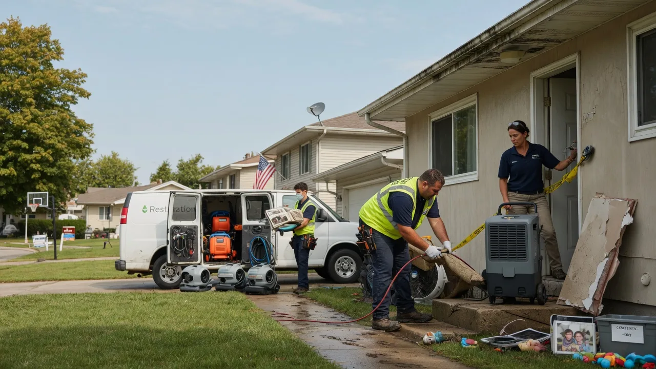 Water Damage Restoration in Holmen, WI near me